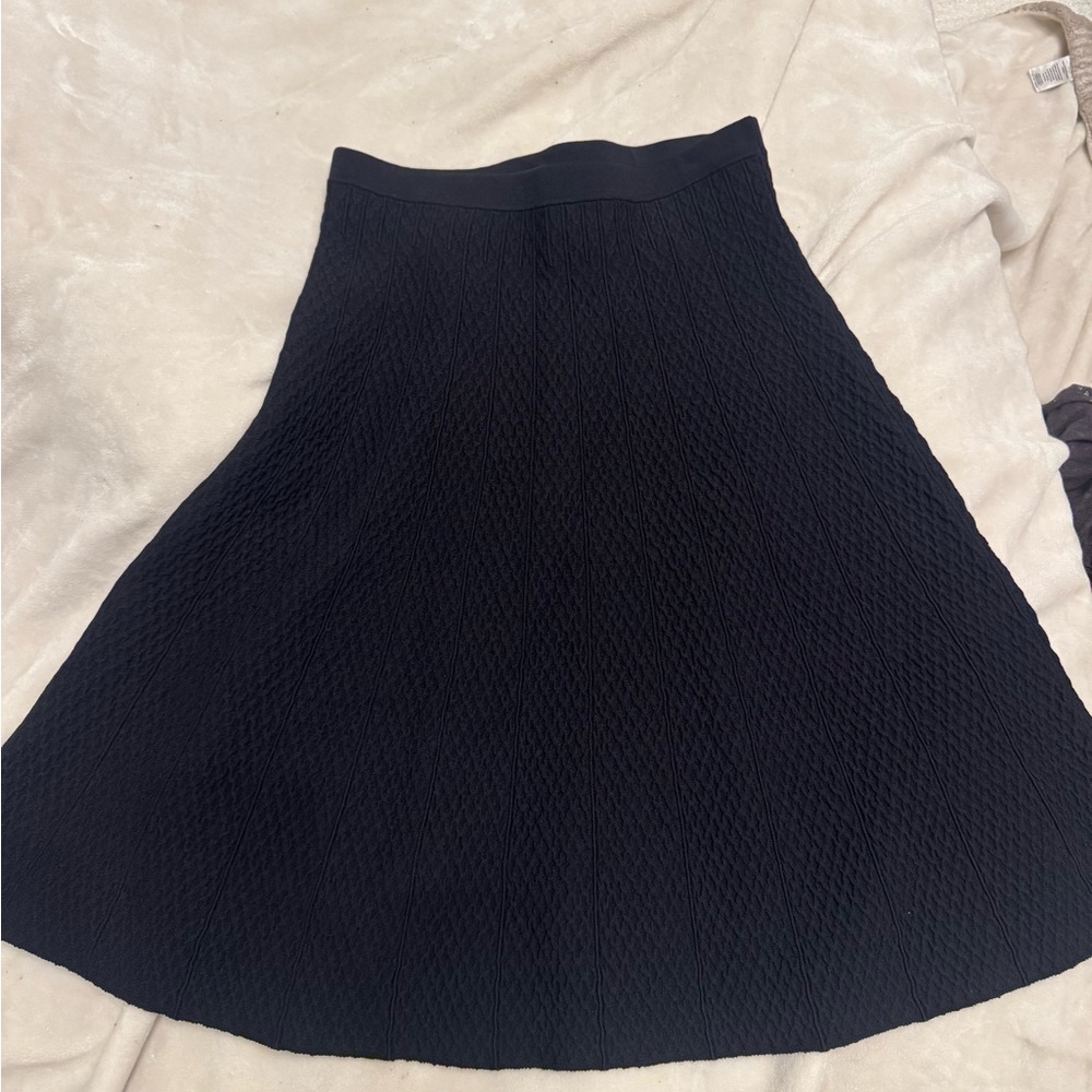 Cabi Black A-Line Skirt